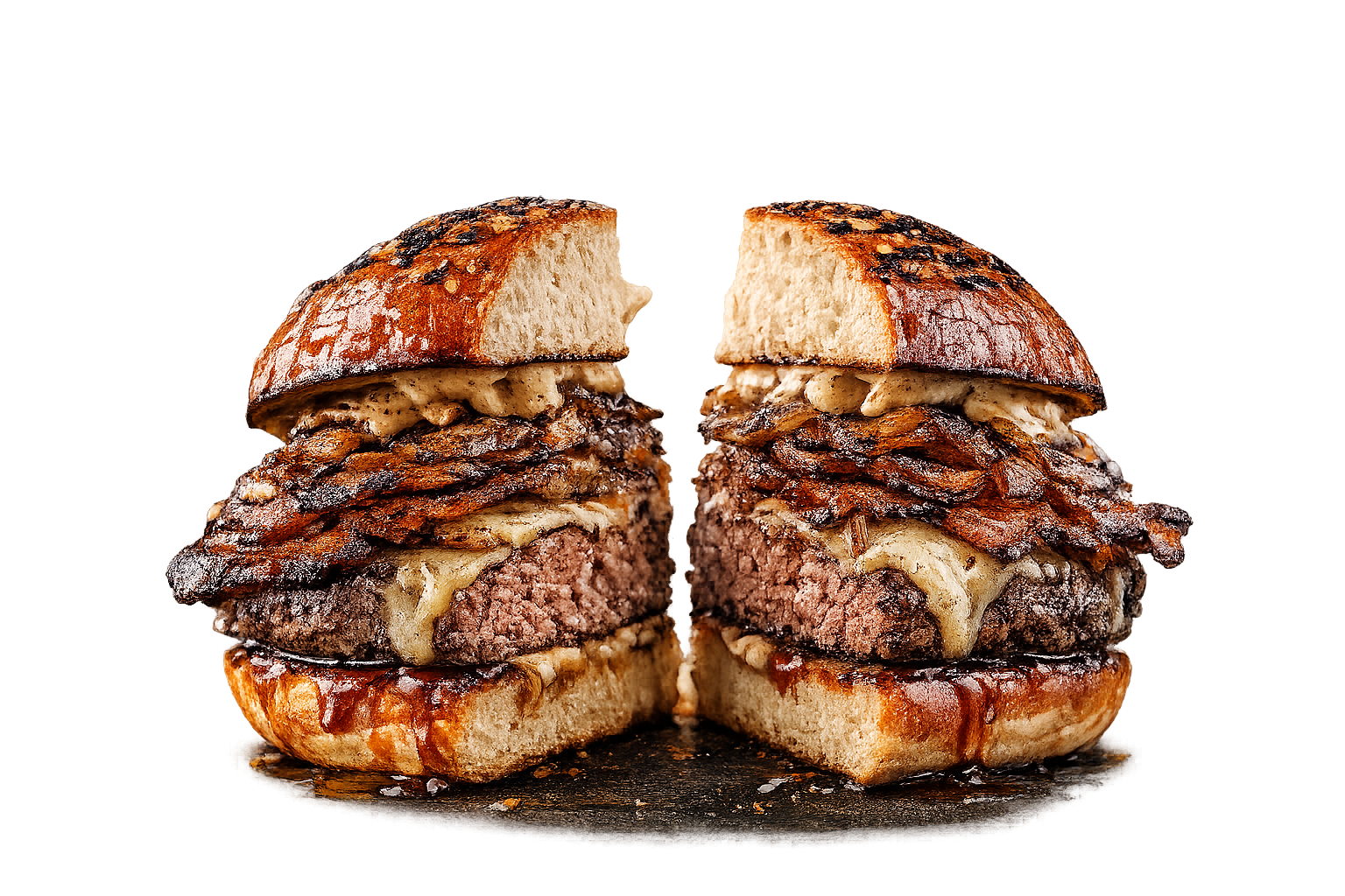 Split Luxury Burger