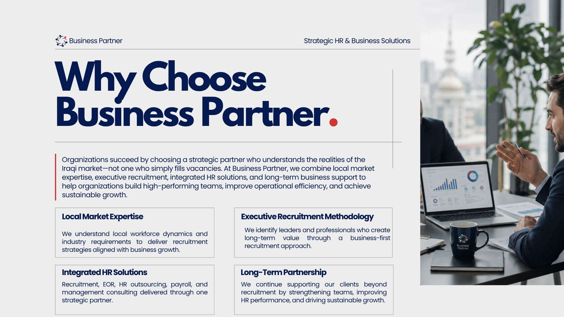 Business Partner Company Profile Design