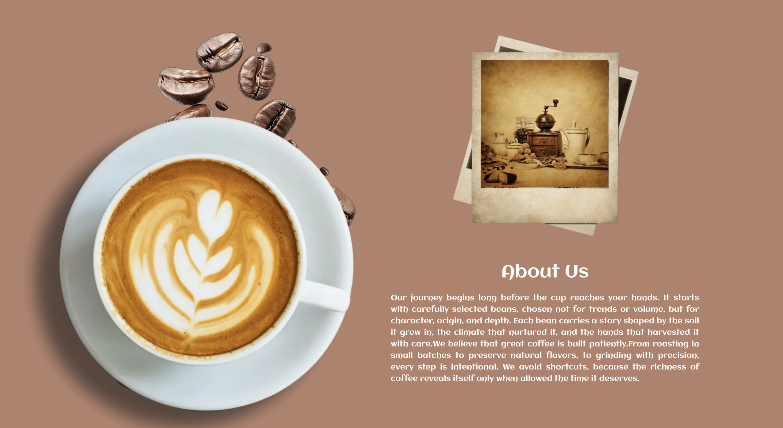 Kenao Cafe interactive menu experience